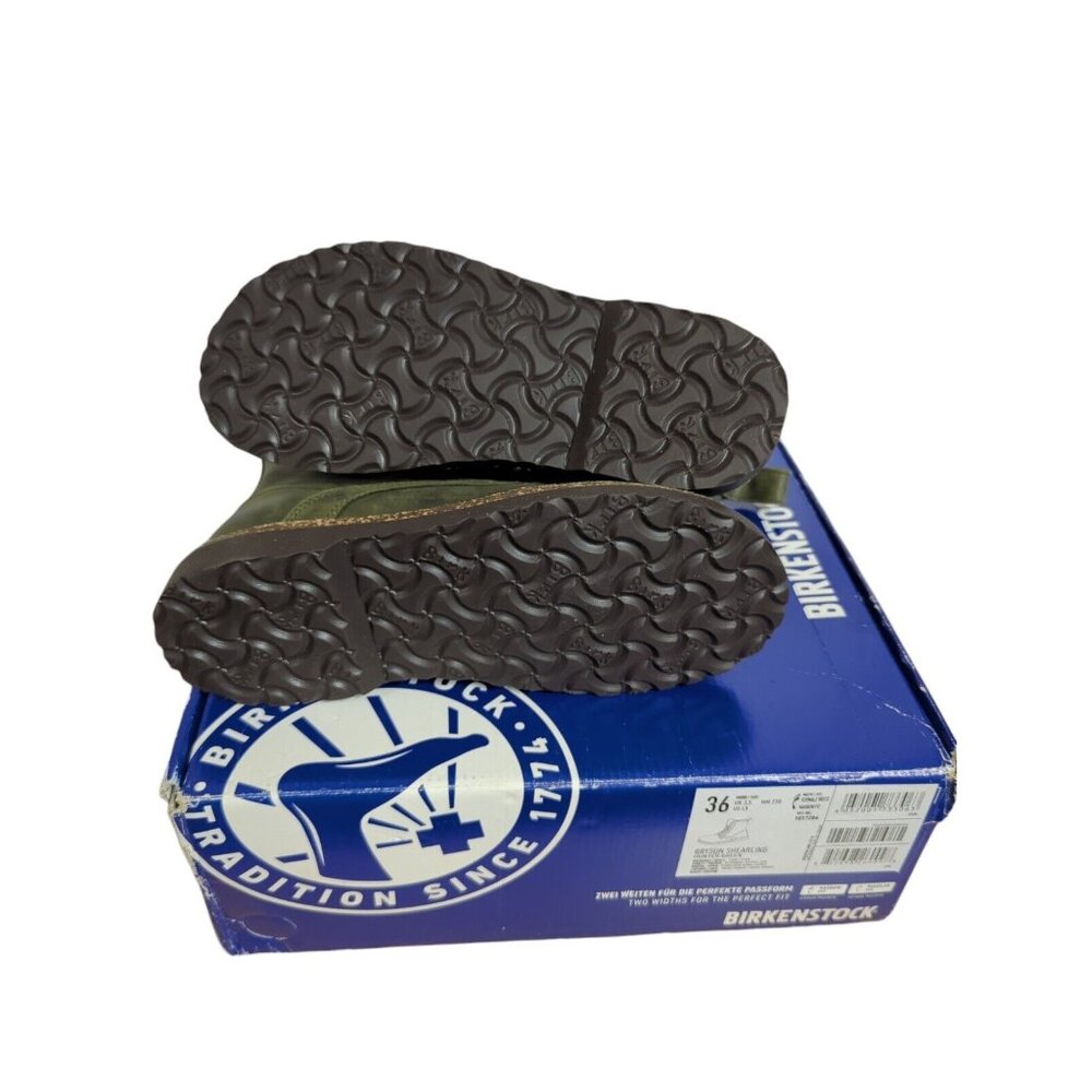 New Birkenstock Womens‎ Boots Sz 5N Bryson Hunter Green Normcore Goblincore - Picture 4 of 10